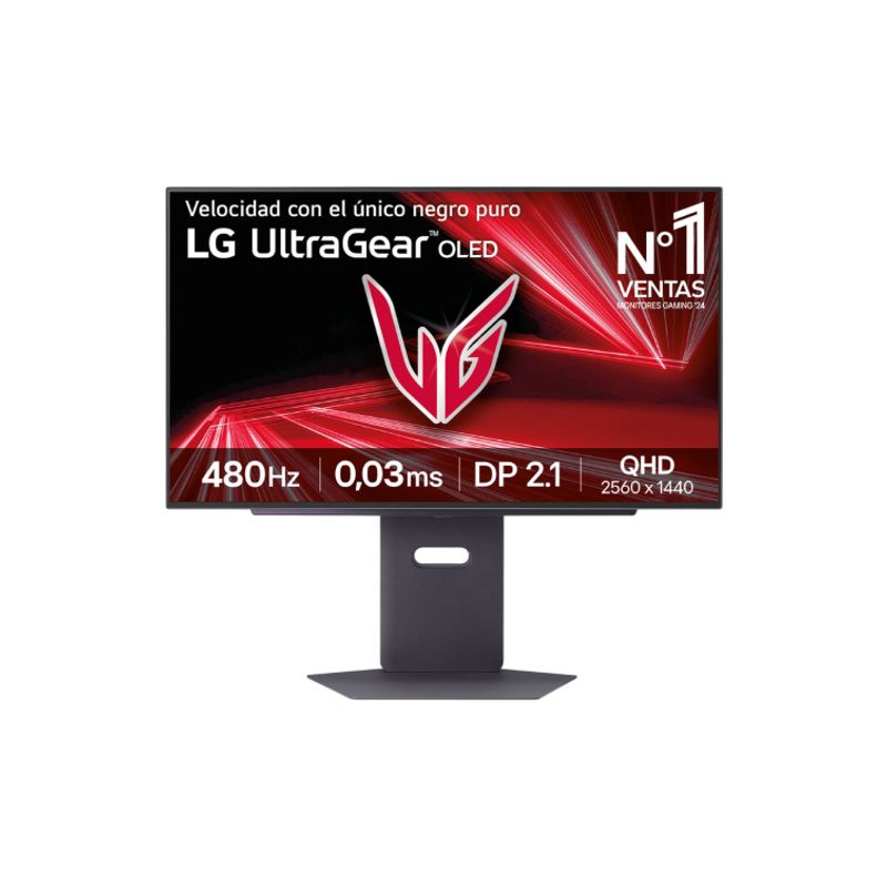 LG - Monitor UltraGear OLED 265 QHD 2560x1440 480Hz HDR10 HDMI x 2 DP