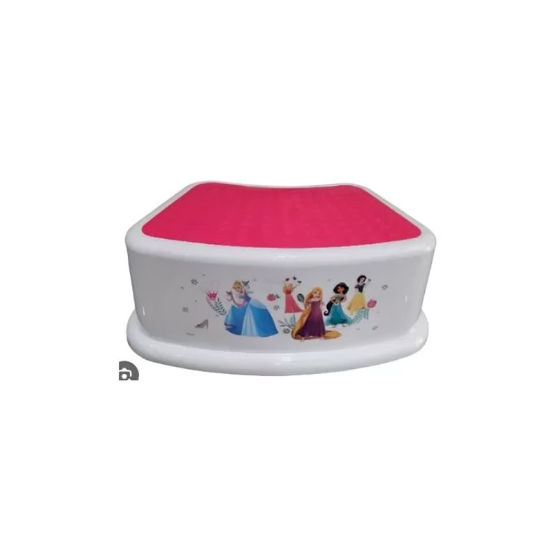 LICENCIAS - Piso Alzador De Baño Niños Antideslizante Disney - Princesas