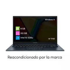 ASUS - Notebook Vivobook Intel i5 8GB 512GBSSD 14 FHD Win11