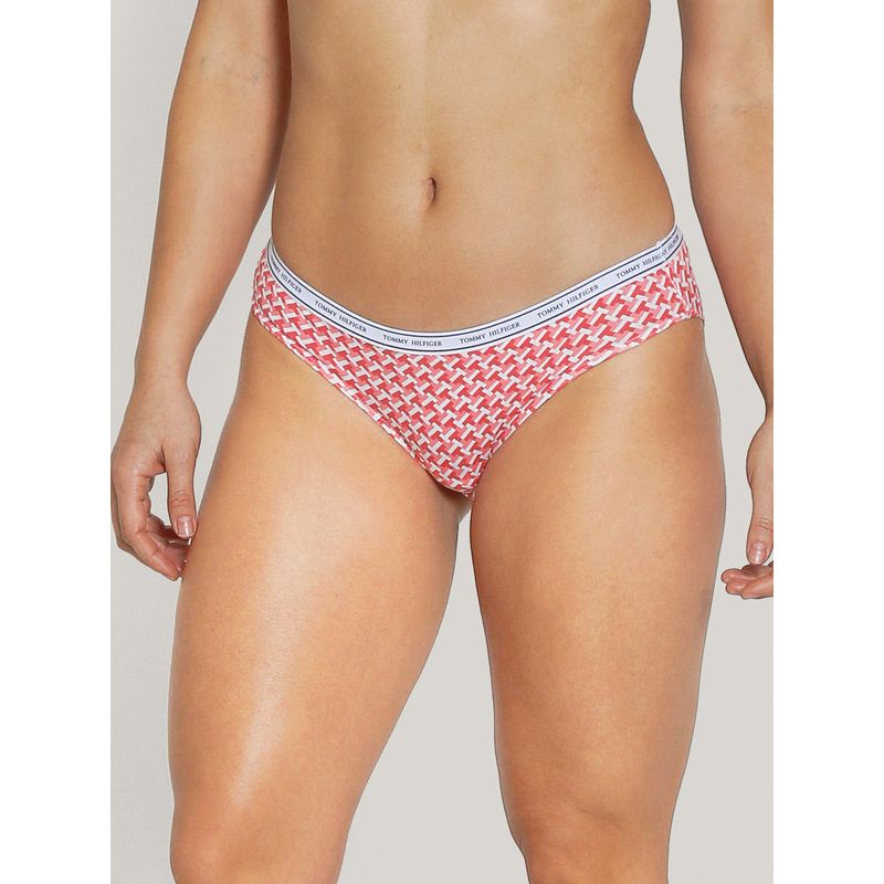 TOMMY HILFIGER - Bikini De Algodón Classic Rosado Tommy Hilfiger