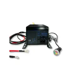 GENIE - Cargador de baterias 24VDC 100-240VAC auto 5060HZ