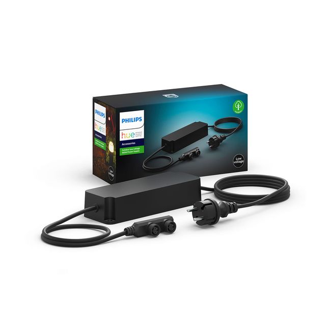 PHILIPS - FUENTE DE PODER PHILIPS HUE JARDÍN 100W IP67 NEGRO