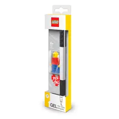 GENERICO - LAPIZ GEL LEGO PEN PAL CON MINIFIGURA NEGRO SANTOKI