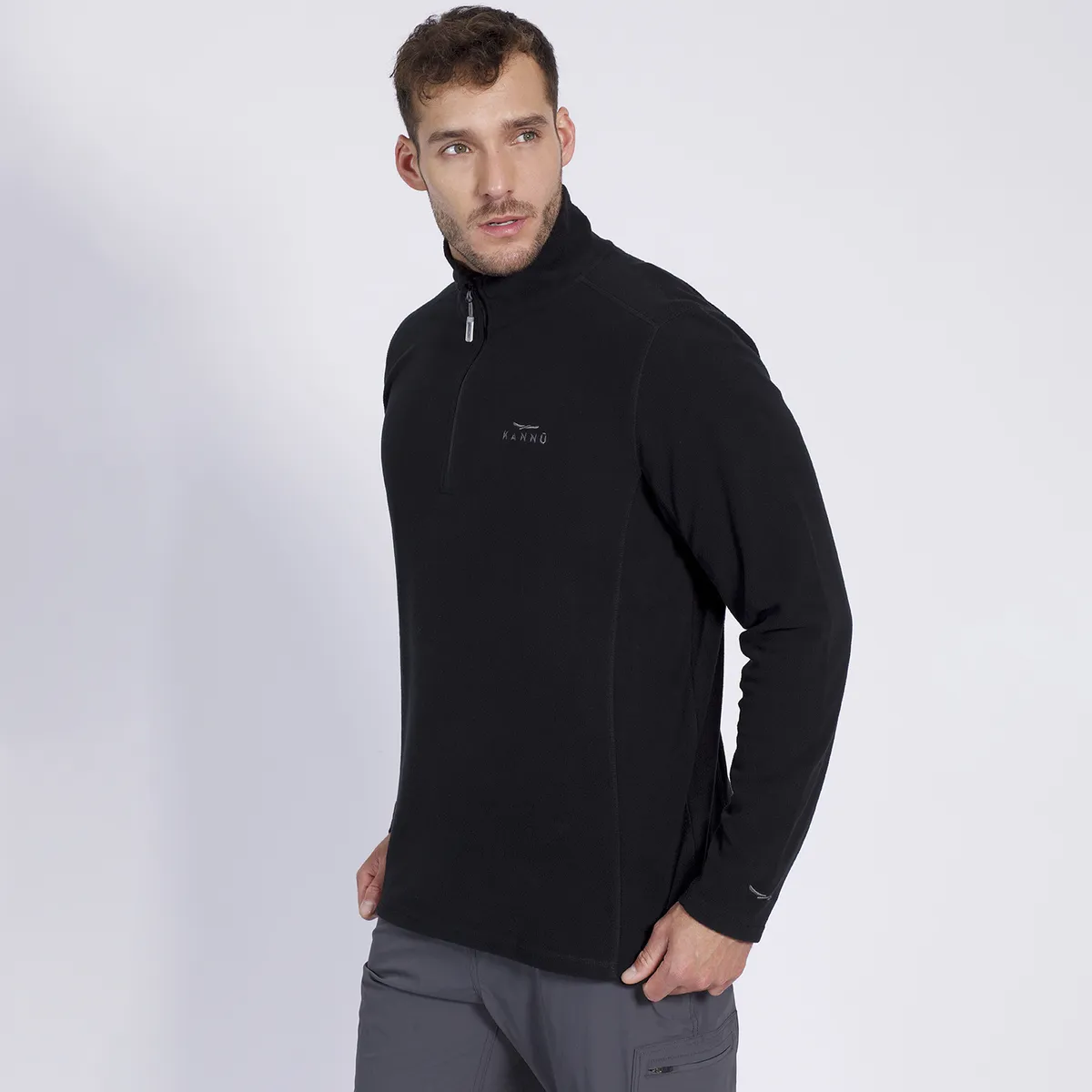 KANNU - Polar Valle De La Luna Half Zipper Hombre KANNU