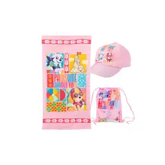 GENERICO - Bolso Morral +Toalla Playa + Jockey Diseños Disney Marvel
