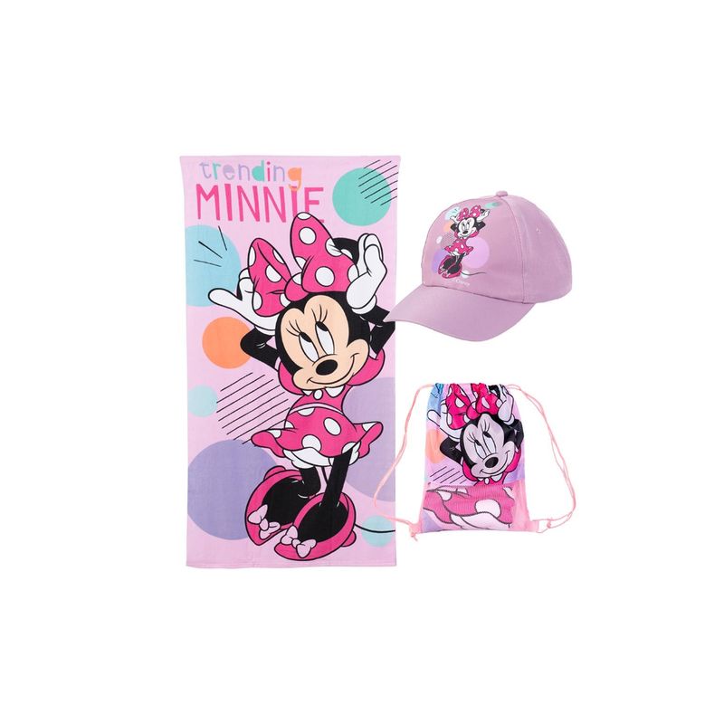 GENERICO - Bolso Morral +Toalla Playa +  Jockey Diseños Disney Marvel