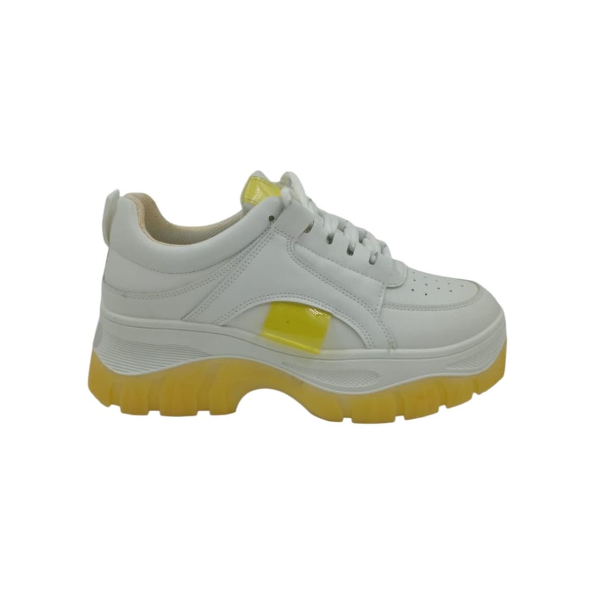 HERIEL - Zapatilla Amarilla Plataforma Mujer