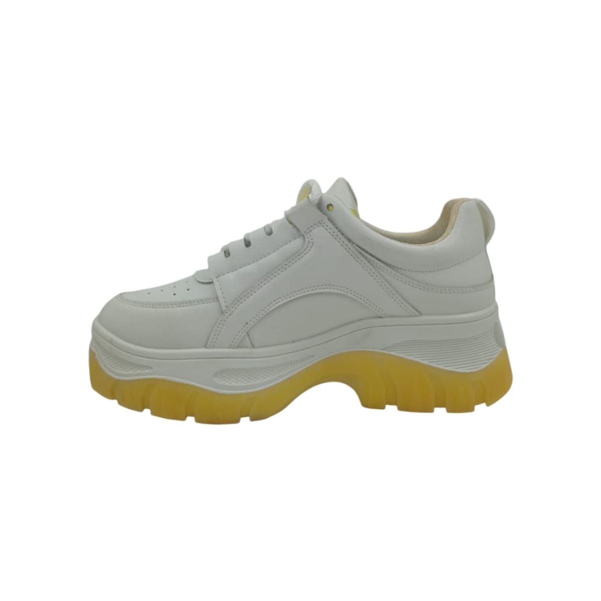 HERIEL - Zapatilla Amarilla Plataforma Mujer