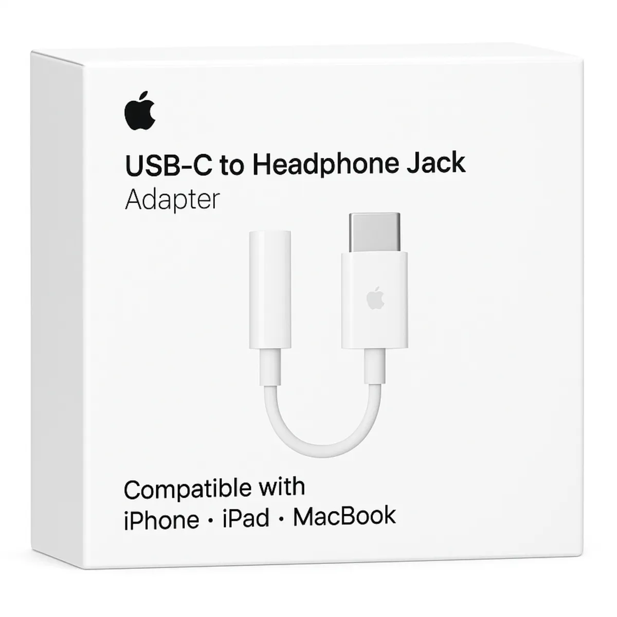 APPLE - Adaptador Apple USB-C a Jack 3.5mm Original