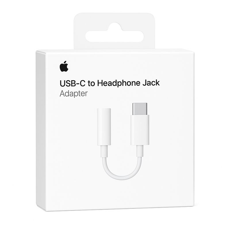 APPLE - Adaptador Apple USB-C a Jack 3.5mm Original