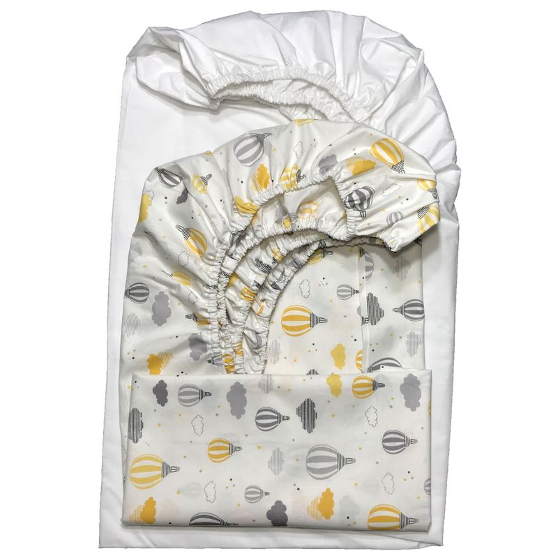 HASELNUSS - PACK 2 SABANAS BAJERAS GLOBOS