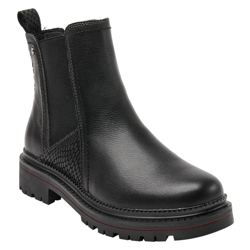 POLLINI - Botin Casual Mujer Negro Pollini