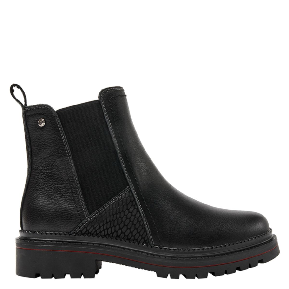 POLLINI - Botin Casual Mujer Negro Pollini