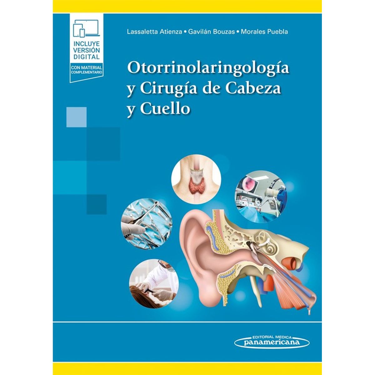 EDITORIAL MEDITERRANEO - Libro Otorrinolaringologia Y Cirugia De Cabeza Y Cuello