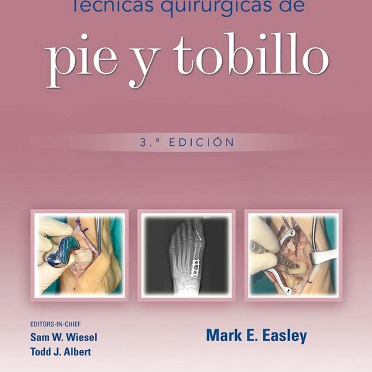 EDITORIAL MEDITERRANEO - Libro Tecnicas Quirurgicas De Pie Y Tobillo 3Ed.