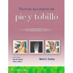 EDITORIAL MEDITERRANEO - Libro Tecnicas Quirurgicas De Pie Y Tobillo 3Ed.