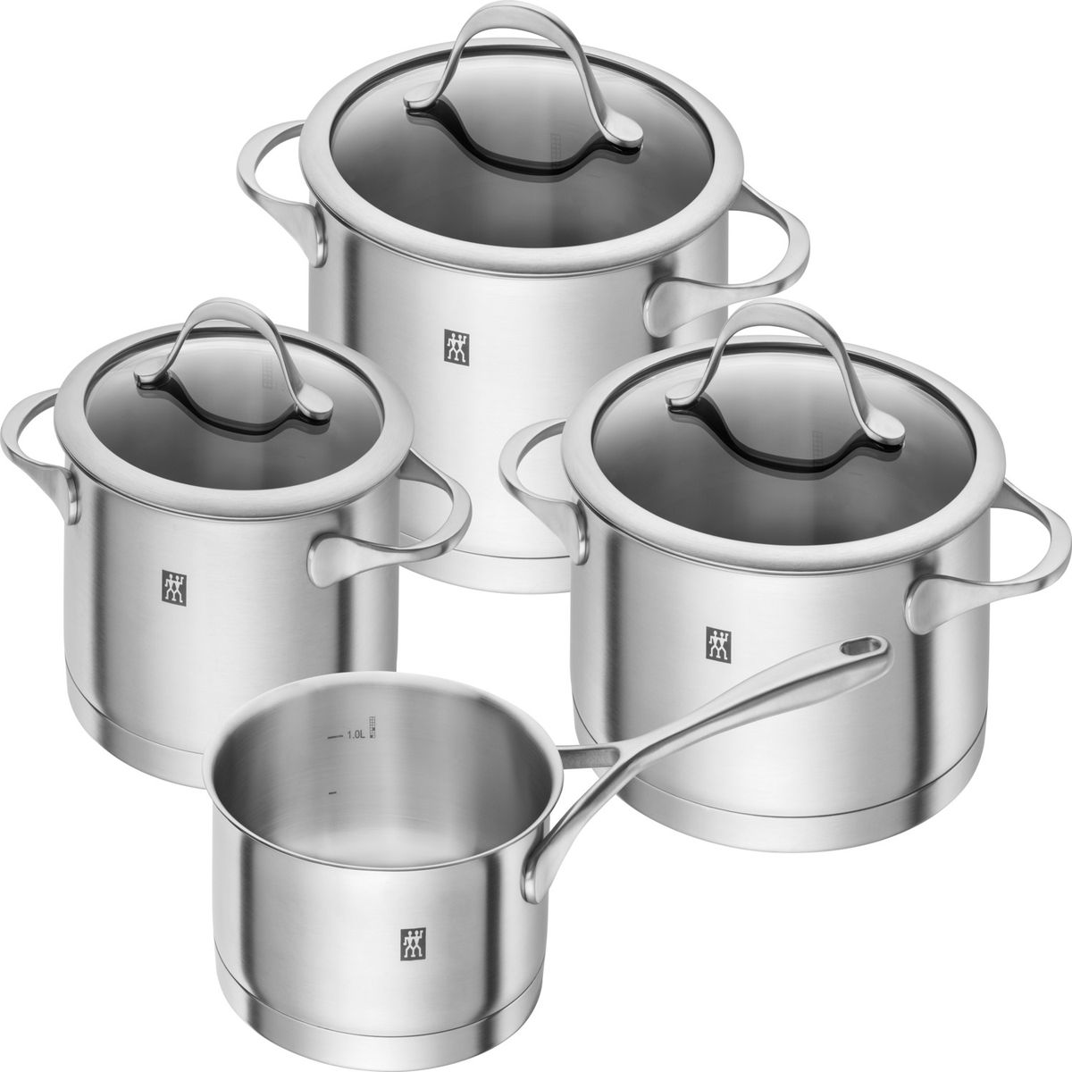 ZWILLING - Set de Ollas 4 pzs Acero Inoxidable Essence Zwilling
