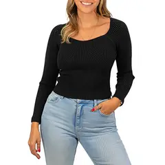 MPROPIA - Sweater crop mujer invierno colores