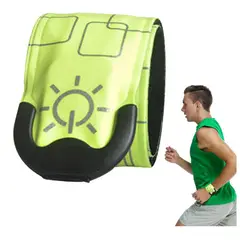 GENERICO - Brazalete deportivo iluminador para trotar running treking