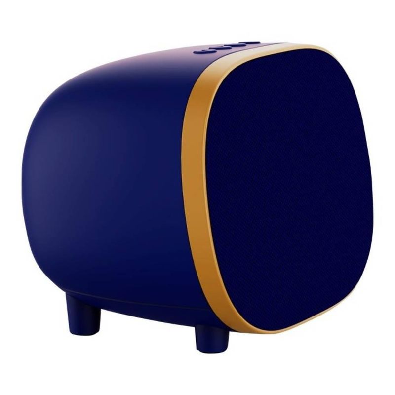 AUDIOLAB - Parlante Retro AudioLab Elegante Bluetooth Speaker Burdeo 3w