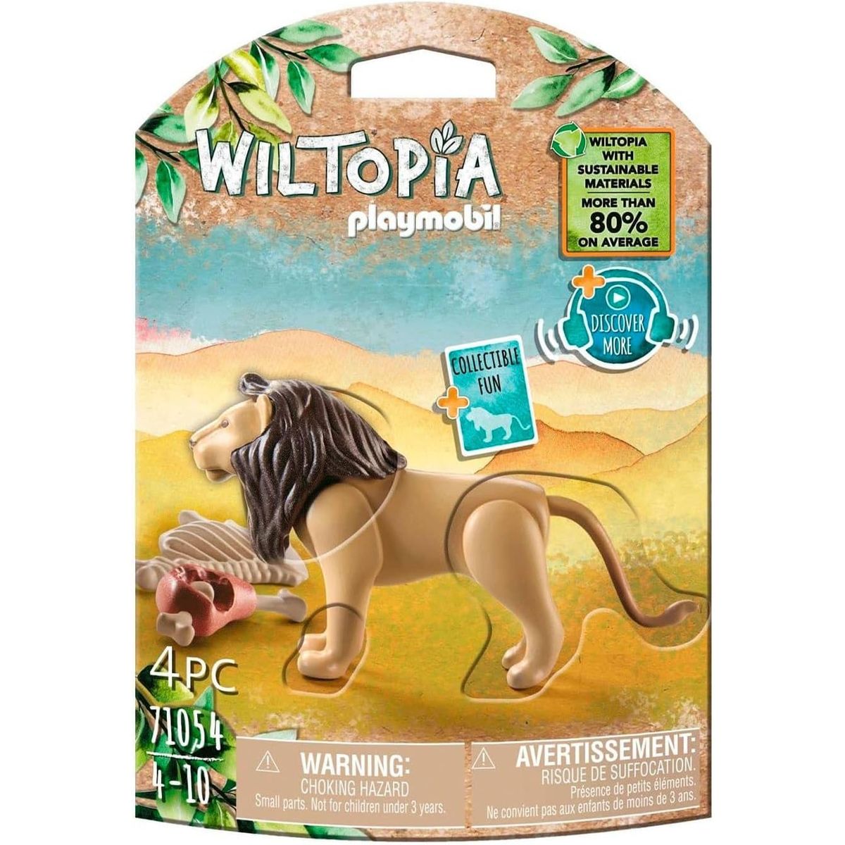 PLAYMOBIL - PLAYMOBIL WILTOPIA LEON PM71054