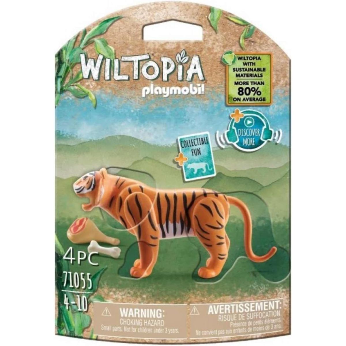 PLAYMOBIL - PLAYMOBIL WILTOPIA TIGRE PM71055