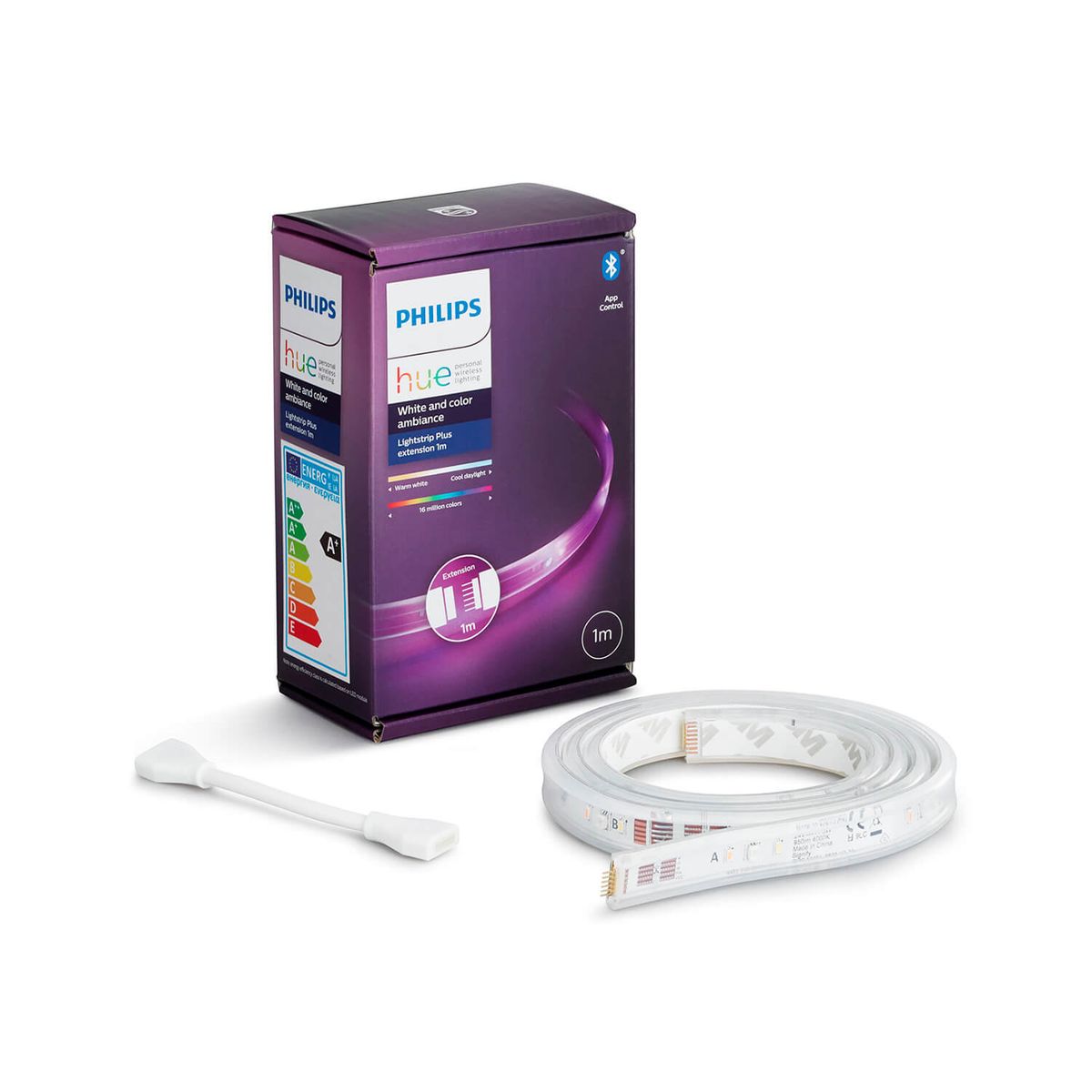 PHILIPS - EXTENSIÓN CINTA LED STUDIO HUE PHILIPS 16K COLORES BLUETOOTH