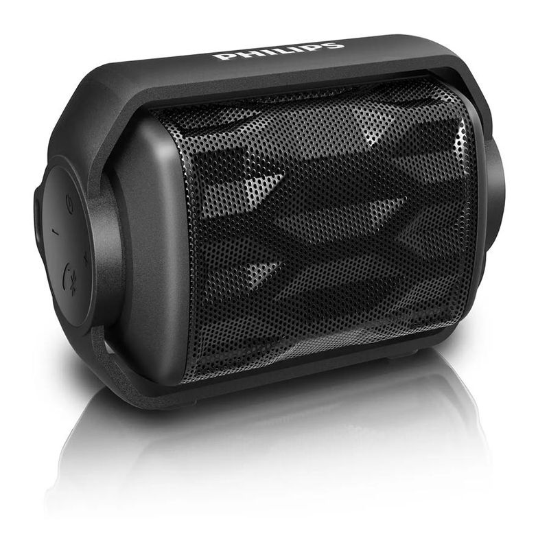 PHILIPS - Parlante inalámbrico resistente al agua Philips BT2200W00 - Negro