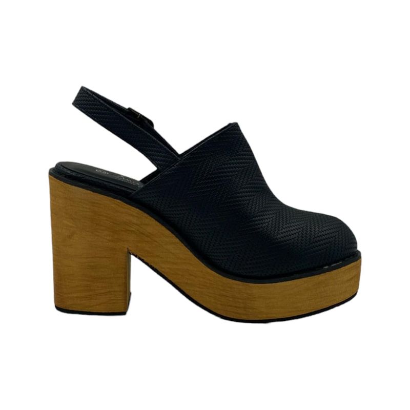 HERIEL - Zapato Negro Plataforma Mujer