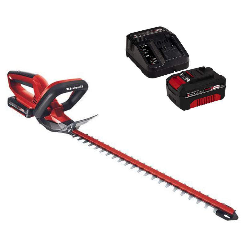 EINHELL - Corta setos GC-CH 1846Li +Cargador Batería 4.0ah 18v Einhell