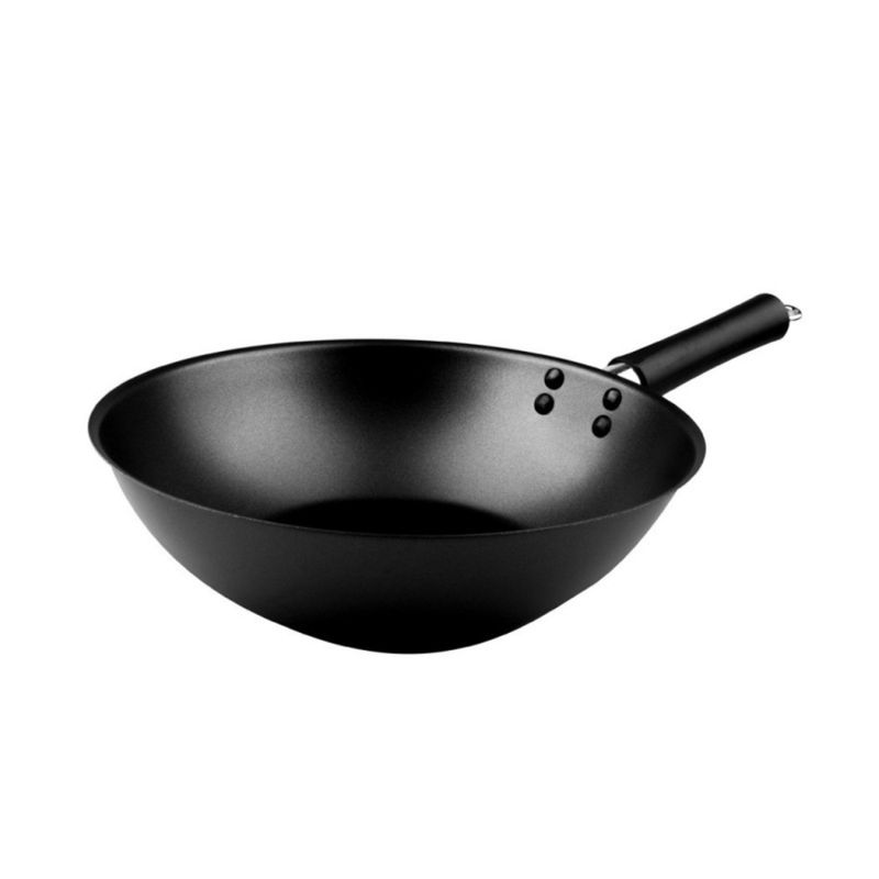 LACOR - Wok Acero con Antiadherente 28x85cm Lacor