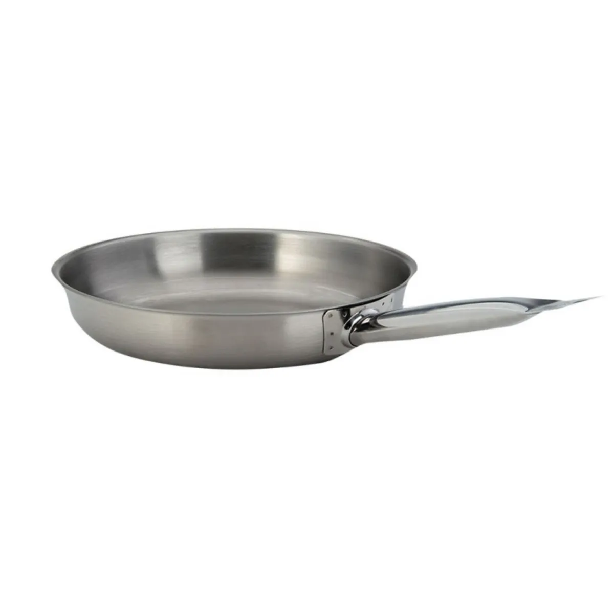 LACOR - Sartén con Mango Atérmico Acero Inoxidable 24cm Lacor