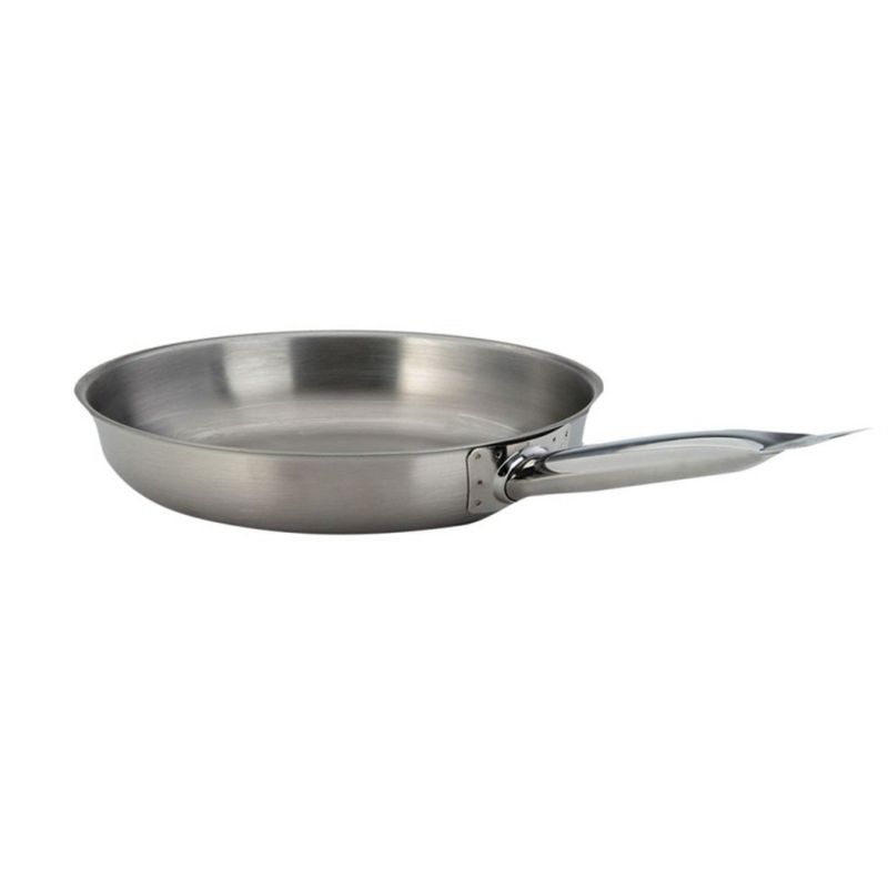 LACOR - Sartén con Mango Atérmico Acero Inoxidable 24cm Lacor