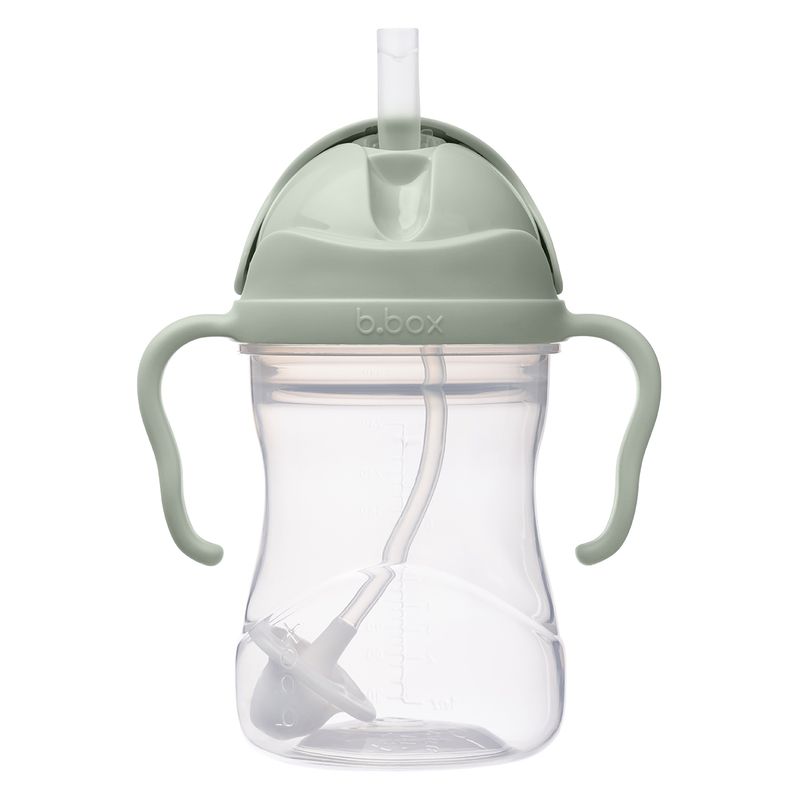 B BOX - Vaso Sippy Antiderrame Bombilla 360° Sage