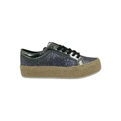 HERIEL - Zapatilla Negra Plataforma Mujer