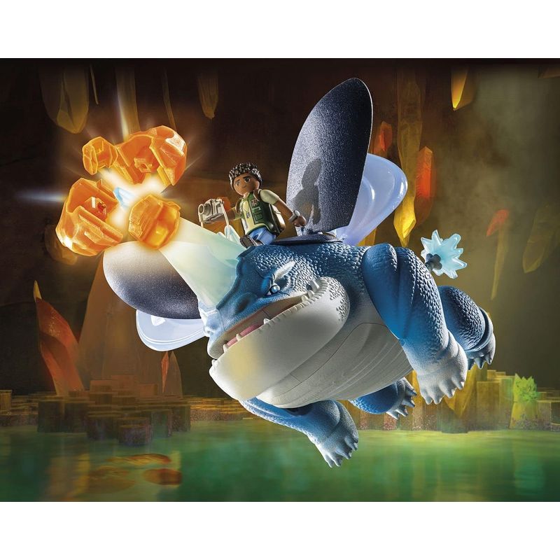 PLAYMOBIL - PLAYMOBIL DRAGONES LOS NUEVE REINOS PLOWHORN DANGELO PM71082
