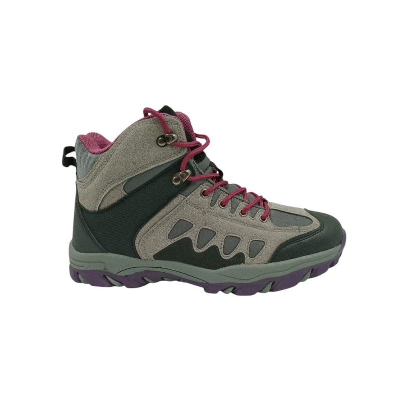 HERIEL - Zapatilla Outdoor Gris Mujer