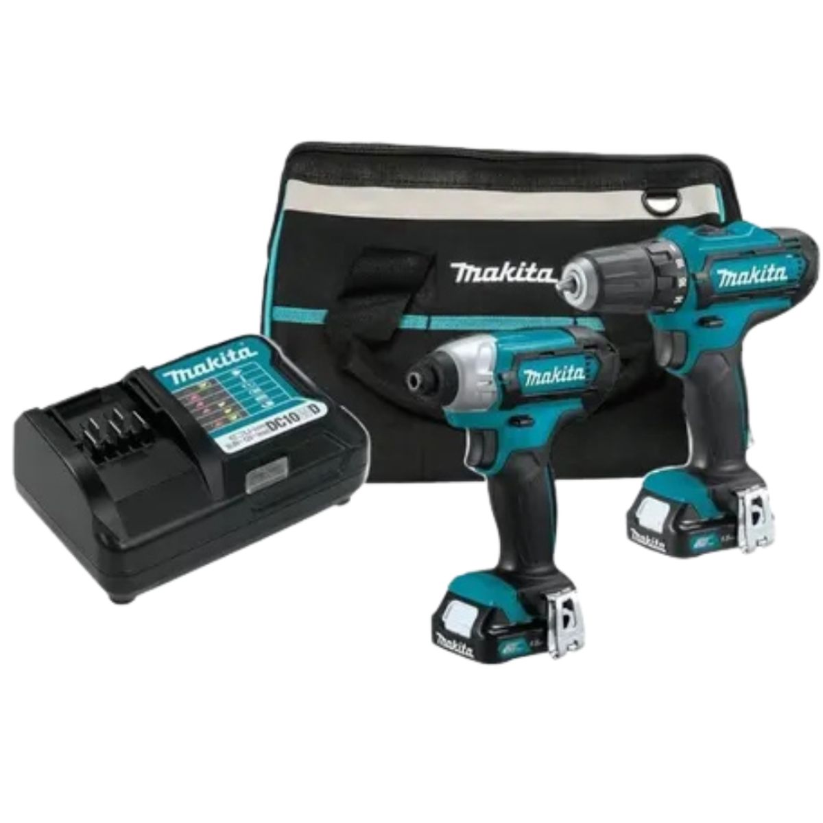 MAKITA - Kit Makita Taladro Percutor + Atornillador Makita CLX228