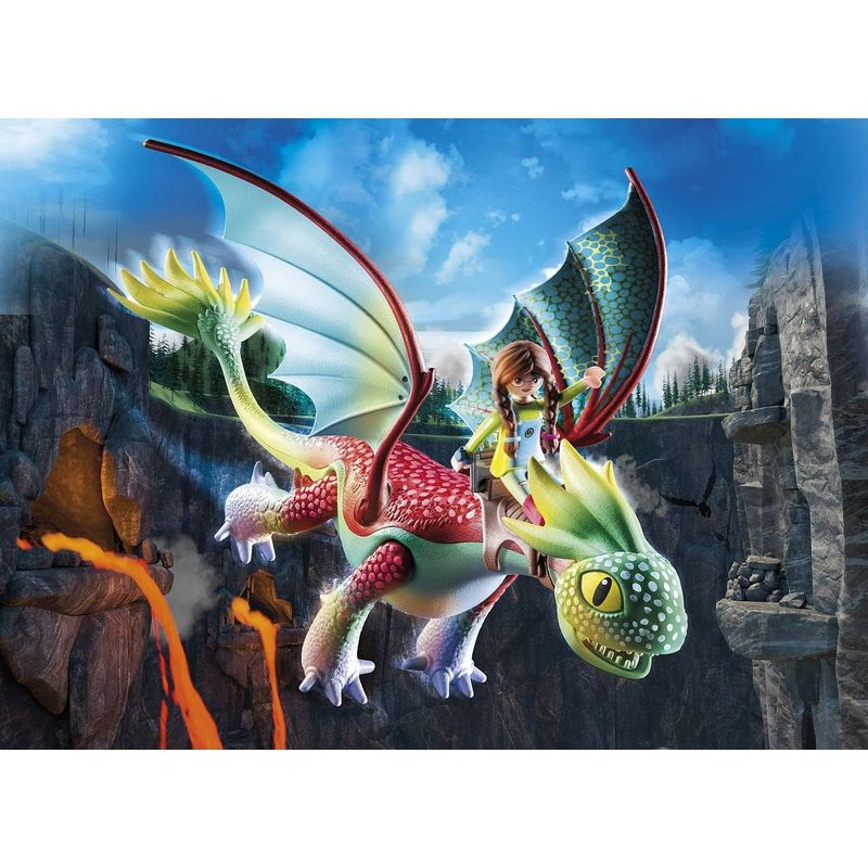 PLAYMOBIL - PLAYMOBIL DRAGONES LOS NUEVE REINOS PLUMAS Y ALEX PM71083