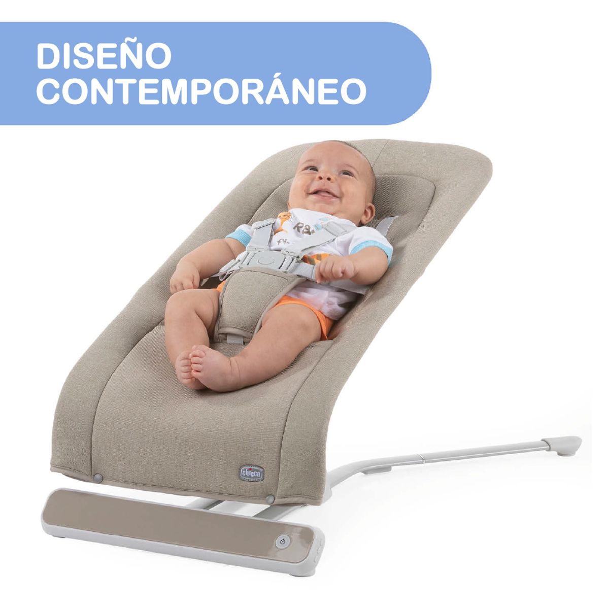 CHICCO - Silla mecedora electronica Rhythm N Sound de chicco, Sand