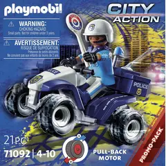 PLAYMOBIL - POLICE QUAD PM71092