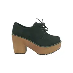 HERIEL - Zapato Negro Plataforma Mujer