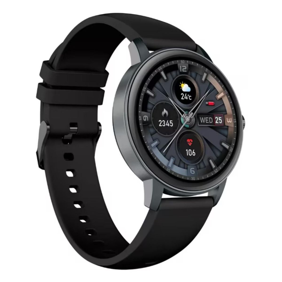 AIWA - Reloj Inteligente Smartwatch Deportivo Negro Aw-sr13b