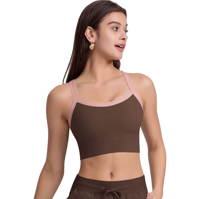 SUKHA - Top sin Manga con Blanco Sukha Cafe