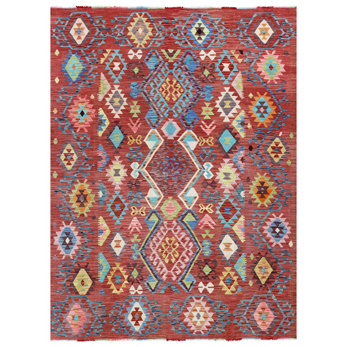 BAZHARS - ALFOMBRA BAZHARS ARTESANAL 170X240 CM KILIM VEGI P79