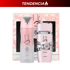 LATTAFA - Set Yara Edp 100 Ml + Deo Spray 200 Ml Set 2 Pcs