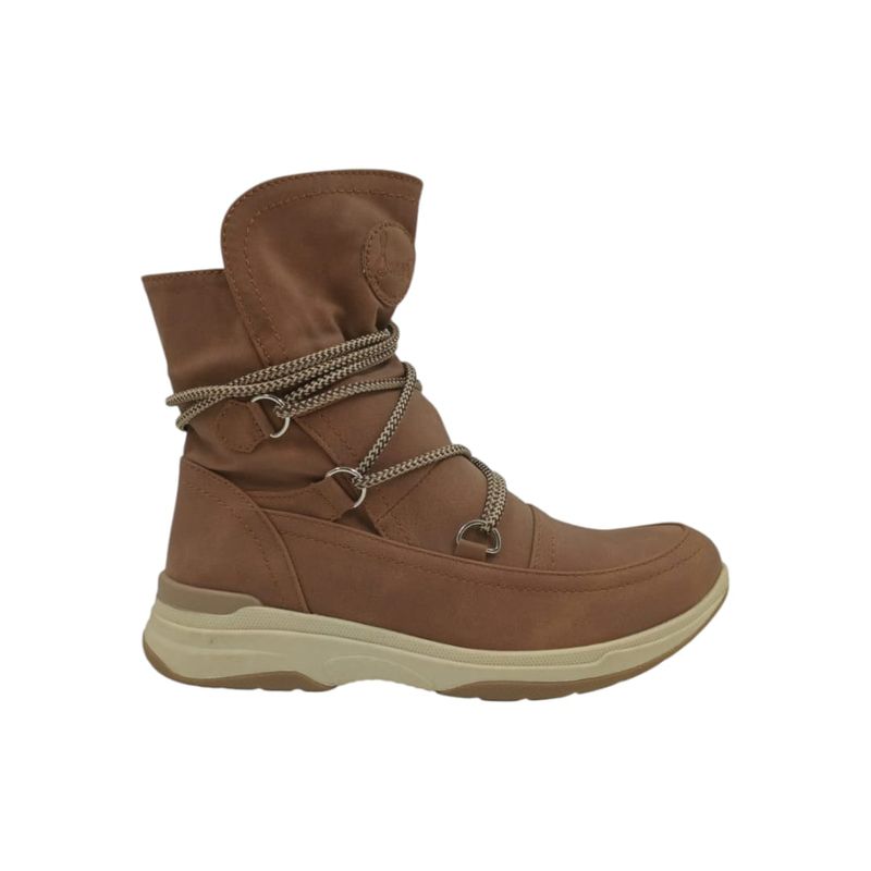 HERIEL - Bota Café Plataforma Mujer