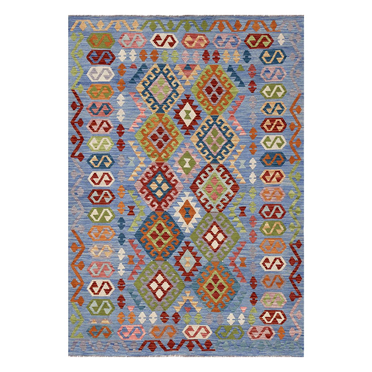 BAZHARS - ALFOMBRA BAZHARS ARTESANAL 170X240 CM KILIM VEGI P110