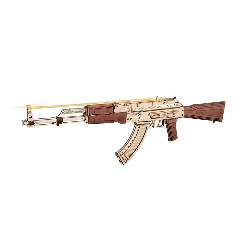 ROBOTIME - Puzzle 3D de Madera AK-47 Robotime