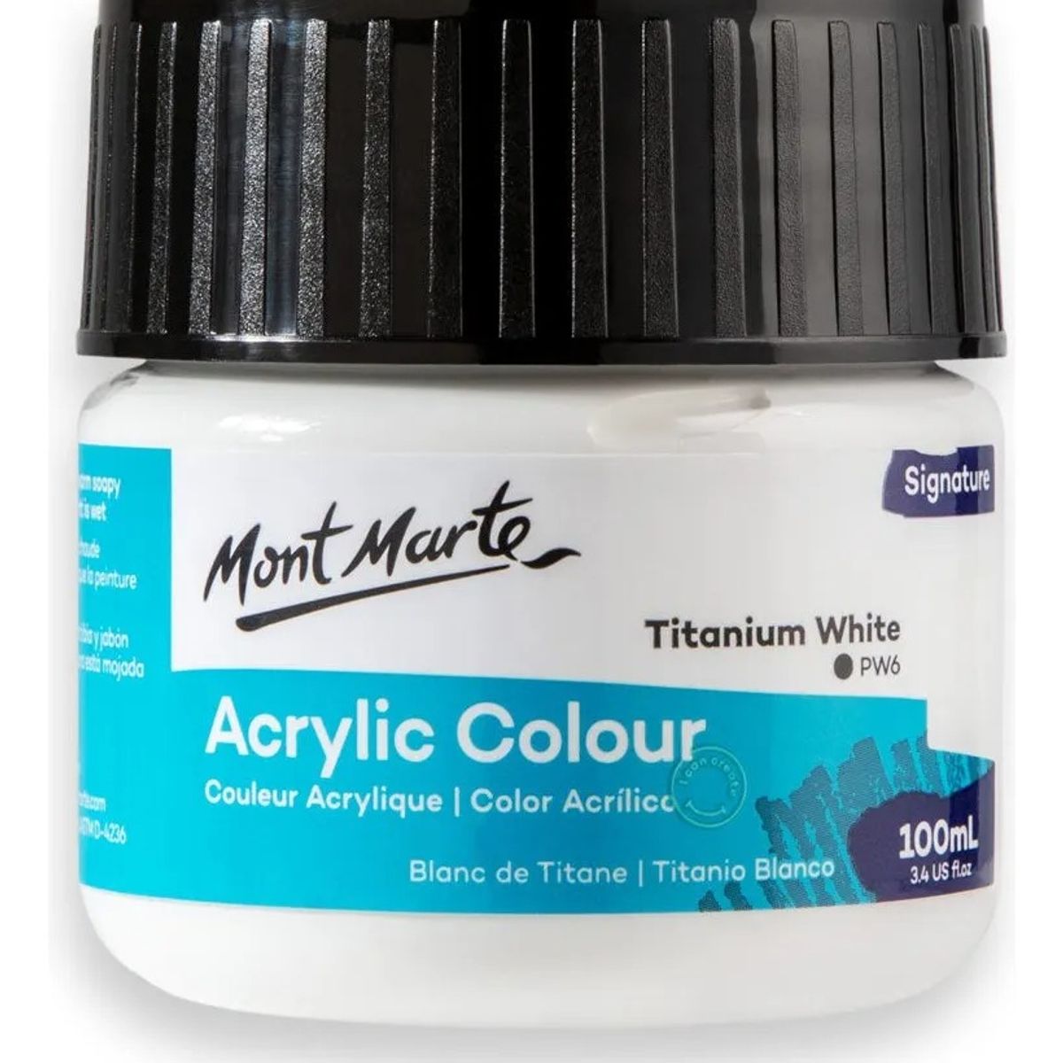 MONT MARTE - Pinturas Acrílicas Mont Marte Varios Colores 100 Ml Pote